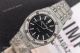 15400 Audemars Piguet Royal Oak 41mm Silver Iced Out Black Dial Copy Watch Swiss 3120 (3)_th.jpg